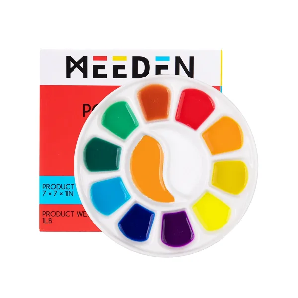 Porcelain 12-well palette